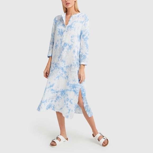 BNWT - Natalie Martin Stella Dress - Tie Dye Gauze - Small - Picture 1 of 4